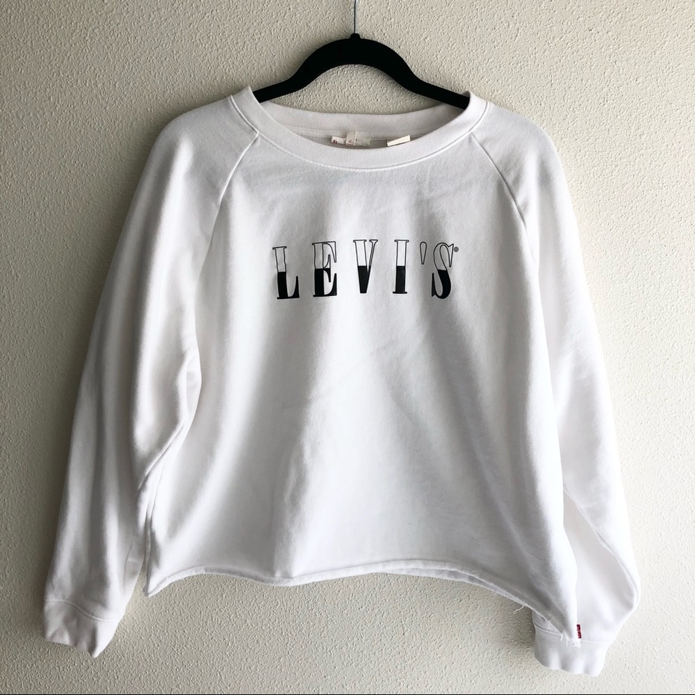 levi’s cropped sweater